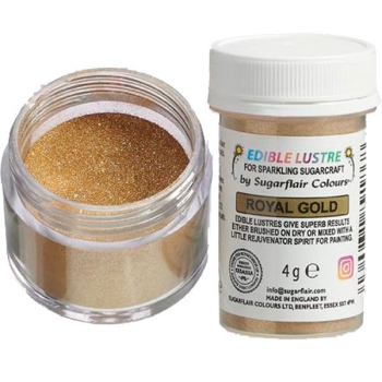 Edible Lustre - Royal Gold - E171 Free